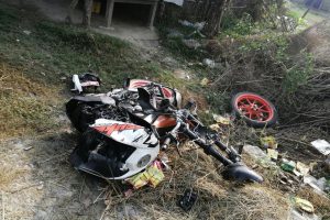 उदयपुरमा मोटर साइकल दुर्घटनामा एक जनाको मृत्यु, एक घाइते