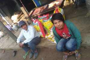 अग्नी पीडितलाई राहत वितरण