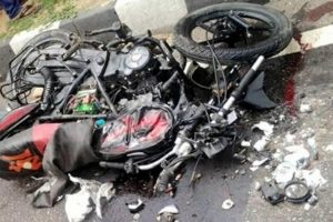 उदयपुरमा मोटर साइकल दुर्घटनामा एकको मृत्यु, एक घाइते