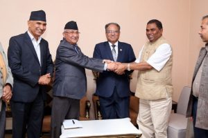 संविधान संशोधनमा सरकार तयार नभएपछि समाजवादी सरकारबाट बाहिरियो