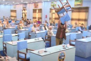 प्रदेश ५ को प्रदेशसभामा तोडफोड