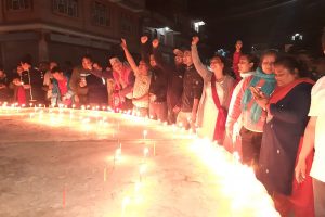 सर्वोच्चको फैसलालाई स्वागत गर्दै उदयपुरमा ठाउँ ठाउँमा दीप प्रज्ज्वलन : तस्बिरहरु सहित