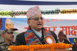 नौं नौं महिनामा फेरिने सरकार होइन यो : उप्रधान तथा रक्षा मन्त्री पोखरेल