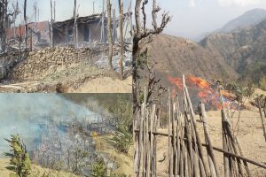 डुम्रेका ५ घर अग्नी पीडतलाई राहत सहयोग