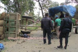 उदयपुरमा ट्याक्टर दुर्घटनामा चालक सहित दुईको घटना स्थलमै मृत्यु, ६ जना घाइते (फोटो सहित)