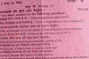 एसईईको स्वास्थ्य, जनसंख्या तथा वातावरण विषयको प्रश्नपत्र बाहिरिएको छैन, अफवाह फैलाइयोः शिक्षा विभाग