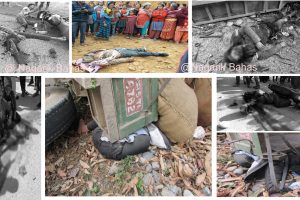 उदयपुरका सडक असुरक्षित बन्दै, ७ महिनामा ८३ दुर्घटना २८ को मृत्यु (२५ फोटो फिचर)