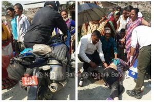 दुर्घटना अपडेट : टिपरको ठक्करबाट घाइतेको उपचारको क्रममा मृत्यु (फोटो फिचर)