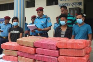 २ सय १२ केजी लागुऔषध गाँजासहित दुई पक्राउ