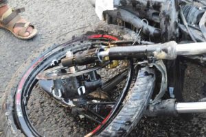 सेनाको गाडीमा मोटरसाईकल ठोकिँदा एक जनाको मृत्यु