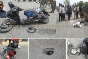 युनिभर्सल डेण्डल हस्पिटलका संचालक डा. प्रविन चौधरी स्कुटी दुर्घटनामा परी मृत्यु (११ तस्विर)