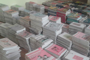 पुस्तक नहुँदा विद्यालयको पठन पाठन प्रभावित