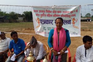 उदयपुरमा १ नम्बर प्रदेशस्तरीय महिला भलिवल प्रतियोगिता हुने