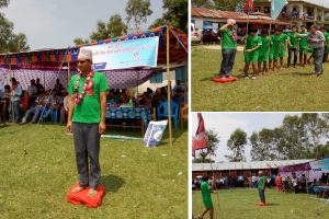 राष्ट्रपति रनिङ शिल्ड प्रतियोगिताको मार्च पासमा सलामी लिनु वा दिनु पर्ने कुनै नियम नै छैन् ।