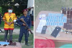 उदयपुरमा ठूलो परिमाणमा लागू औषध सहित मिलन पक्राउ