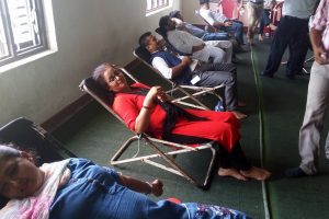 सहिदको सम्झनामा ९० जनाले गरे रक्तदान