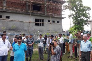 मदन भण्डारीको सम्झनामा बृक्षारोपण