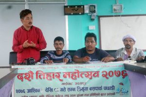 वर्षातका कारण दशैँ तिहार महोत्सव २ दिन पछि सर्यो