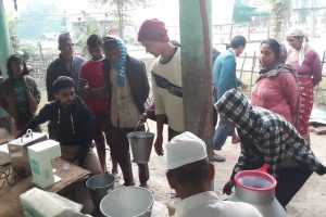 सामुदायिक वनद्वारा दुग्ध चिस्यान केन्द्र संचालन