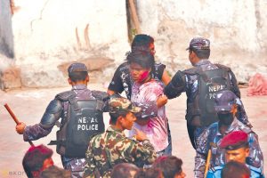 उदयपुरमा होलीमा नियम उल्लङ्घन गर्ने १७ मोटर साइकल सहित २२ जना पक्राउ