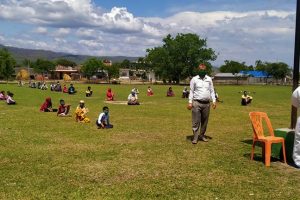कोरोना संक्रमित क्षेत्र भुल्केमा थप ३३ जनाको स्वाव नमुना संकलन