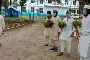 उदयपुरमा संक्रमित थप ८ जना कोरोनामुक्त भएर डिस्चार्ज