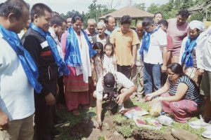 माडिवास पक्की सडकको शिलान्यास