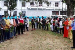 उदयपुरका पत्रकार र शिक्षकसहित चार जना कोरोनामुक्त भएर अस्पतालबाट डिस्चार्ज