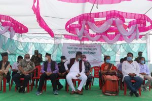 त्रियुगा नगरलाई हरित नगर बनाउने अभियान शुरु, २५ हजार विरुवा लगाउने (तस्विरसहित)