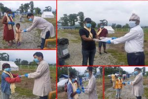 उदयपुर कोभिड अस्पतालबाट एकै पटक १३ जना कोरोनामुक्त भएर घर फर्किए (तस्विरसहित)