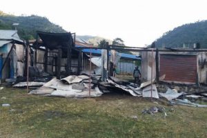 उदयपुरमा विधुत सर्ट भई आगलागी हुँदा ८० लाख बढीको क्षति