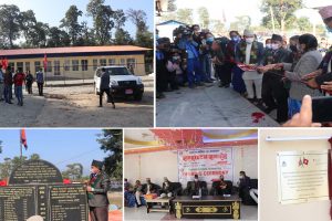 नव निर्मित उदयपुर कोभिड अस्पतालको उद्घाटन (फोटो फिचरसहित)