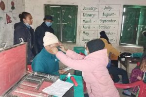 कटारीमा २ सय ३६ जनाले निःशुल्क आँखा तथा कानको परीक्षण गराए