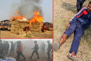 उदयपुरको देउरीमा आगलागी, मुसहर बस्ती जलेर नष्ट