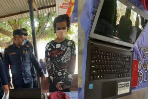 उदयपुरमा गहगहना, ल्यापटप चोरी गरेको आरोपमा एक युवक पक्राउ