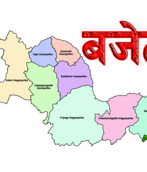 त्रियुगा नगरपालिकामा दुई वर्षमा ६१ करोड २१ लाखले घट्यो बजेट, कुन पालिकामा कति बजेट ?