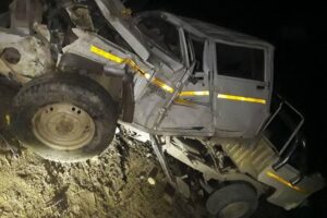 उदयपुरमा बोलेरे दुर्घटनामा एकको मृत्यु, तीन घाइते