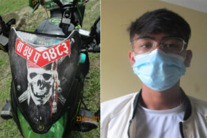 दुर्घटना पश्चात फरार मोटरसाईकल चालक प्रहरी नियन्त्रणमा