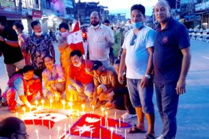 सर्वोच्चको फैसलालाई स्वागत गर्दै गाईघाटमा दीप प्रज्ज्वलन (फोटो फिचरसहित)
