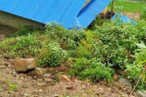 उदयपुरमा पहिरोले एक घर पुरिए