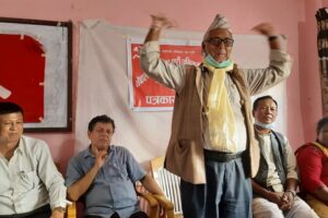 बैचारिक रुपमा नेकपा एस अगाडी छ, ओली आफ्नै घरमा आगो लगाए : अध्यक्ष पोखरेल