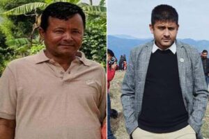 गुरुङ र पौडेलद्वारा उदयपुरगढी गाउँपालिकाको अध्यक्षमा एमालेको विद्रोही उम्मेदबार